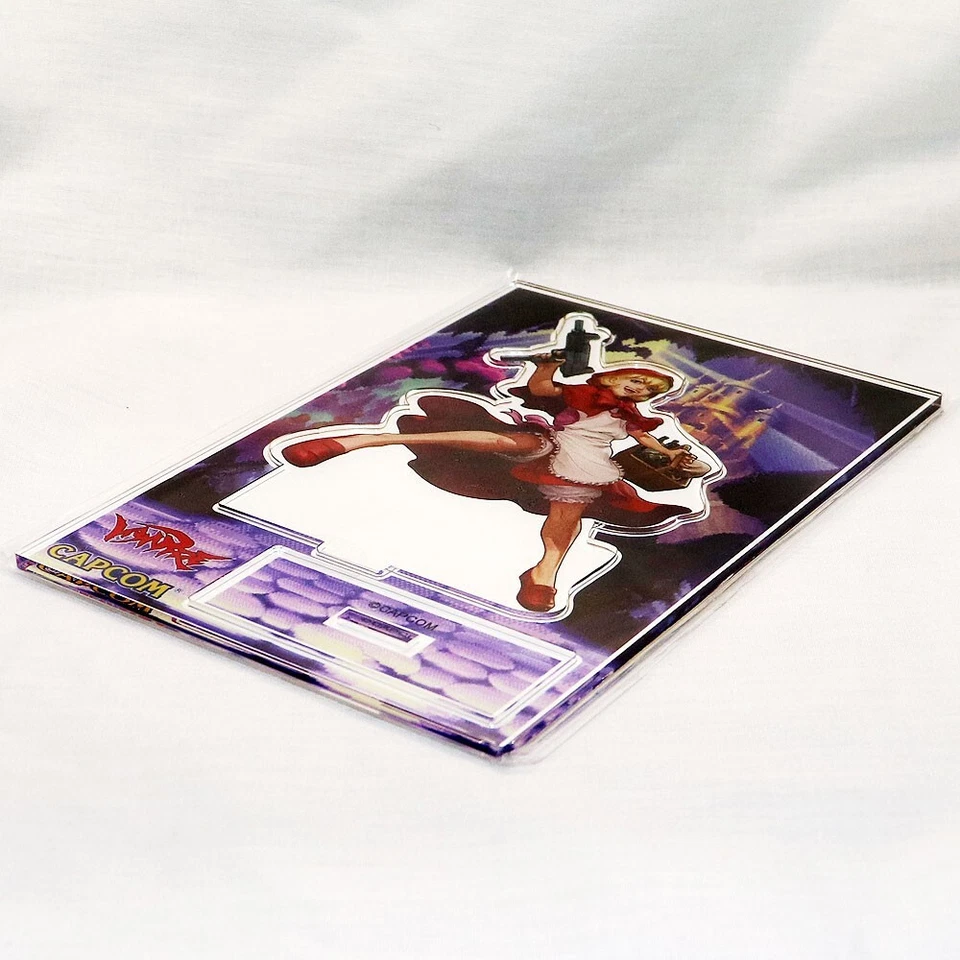 CAPCOM Vampire Savior Darkstalkers Bulleta B.B. Figura de pie acrílico Hood 2024 Foto 3 de 4