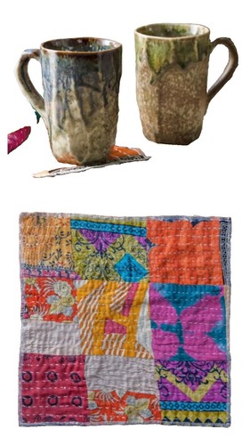 Napperon Crochet Artisanal – Sylvette Raisonnier – Écru Clair 41cm – Fait Main France
