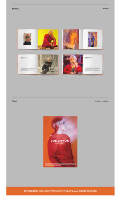 SHINee poet artis starriver コンプ4枚セット SHINEE JongHyun - Poet l Artist (KPOP Sealed)+86p