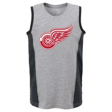 Detroit Red Wings Outerstuff NHL Boys Grey Fan Gear Tank