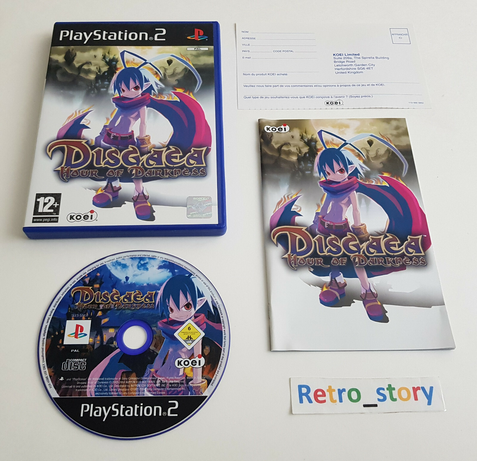 Sony Playstation PS2 - Disgaea : Hour Of Darkness - PAL