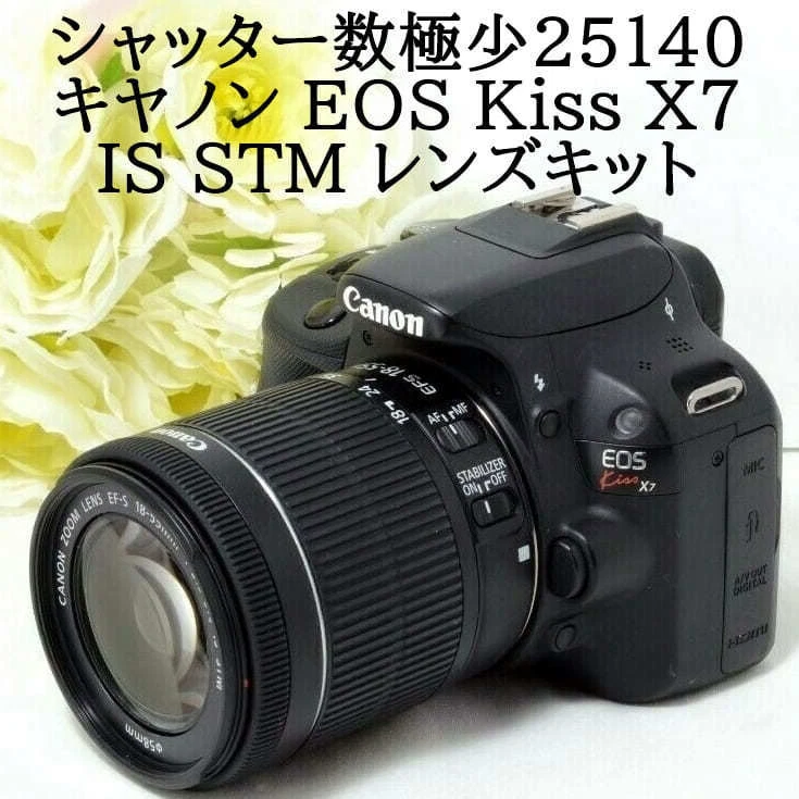 Shot 3550 Canon Canon EOS Kiss X7 EF S 18 55 IS STM Image