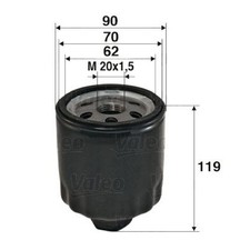 Ölfilter für Renault 25 B29 Clio 1 B/C57 Espace 2 J/S63 Rapid F40 | 231193