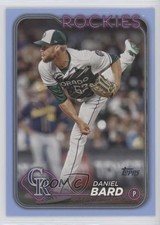 2024 Topps Series 1 Father's Day Powder Blue 25/50 Daniel Bard #320 12e2