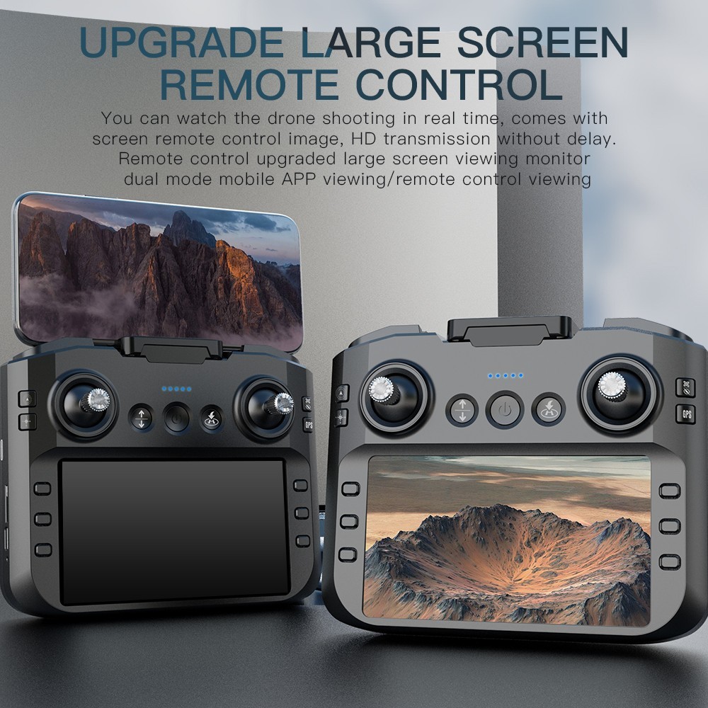 ZLL SG109MAX Drone GPS 4K Dual Camera Gesture Photo Obstacle Avoidance 3 Battery