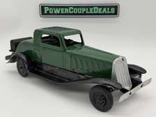 Girard Pierce Arrow Coupe RESTORED Pressed Steel Toy Car Circa 1932 14" Vintage