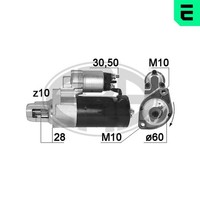 Anlasser Starter ERA 220949A FüR Viano W639 Vito Mercedes Sprinter Mixto 12V SL