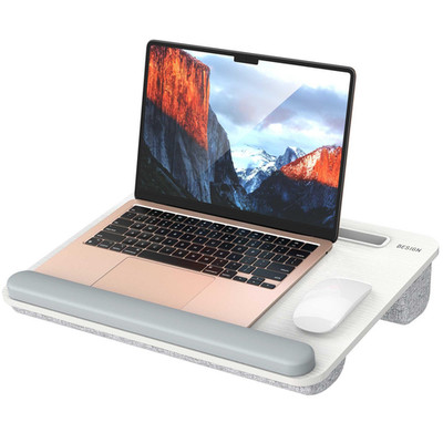 Besign Lt08 Laptop Stand Portable Lap Desk Pillow Cushion Fits Up To 14 Inch