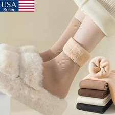 5Pairs Womens Winter Warm Socks Snow Thermal Thick Heavy Duty Boot Socks USA Hot