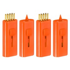 New 4 PCS Retractable Golf Club Brush for Men Women Golfer, Orange Red