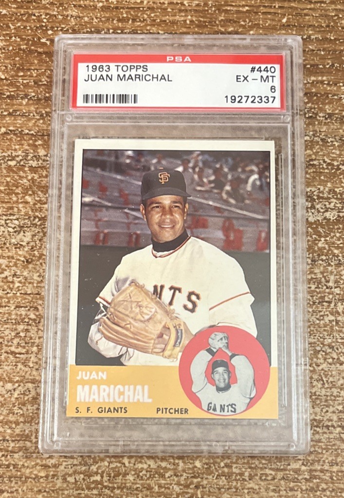 1963 Topps #440 Juan Marichal PSA 6 Ex-Mt
