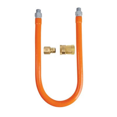 BK Resources 48'' Gas Hose Quick Disconnect Connection Kit - 3/4'' ID