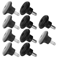 10 Pcs Furniture Replacement Casters Computer Chair Castor Wheels