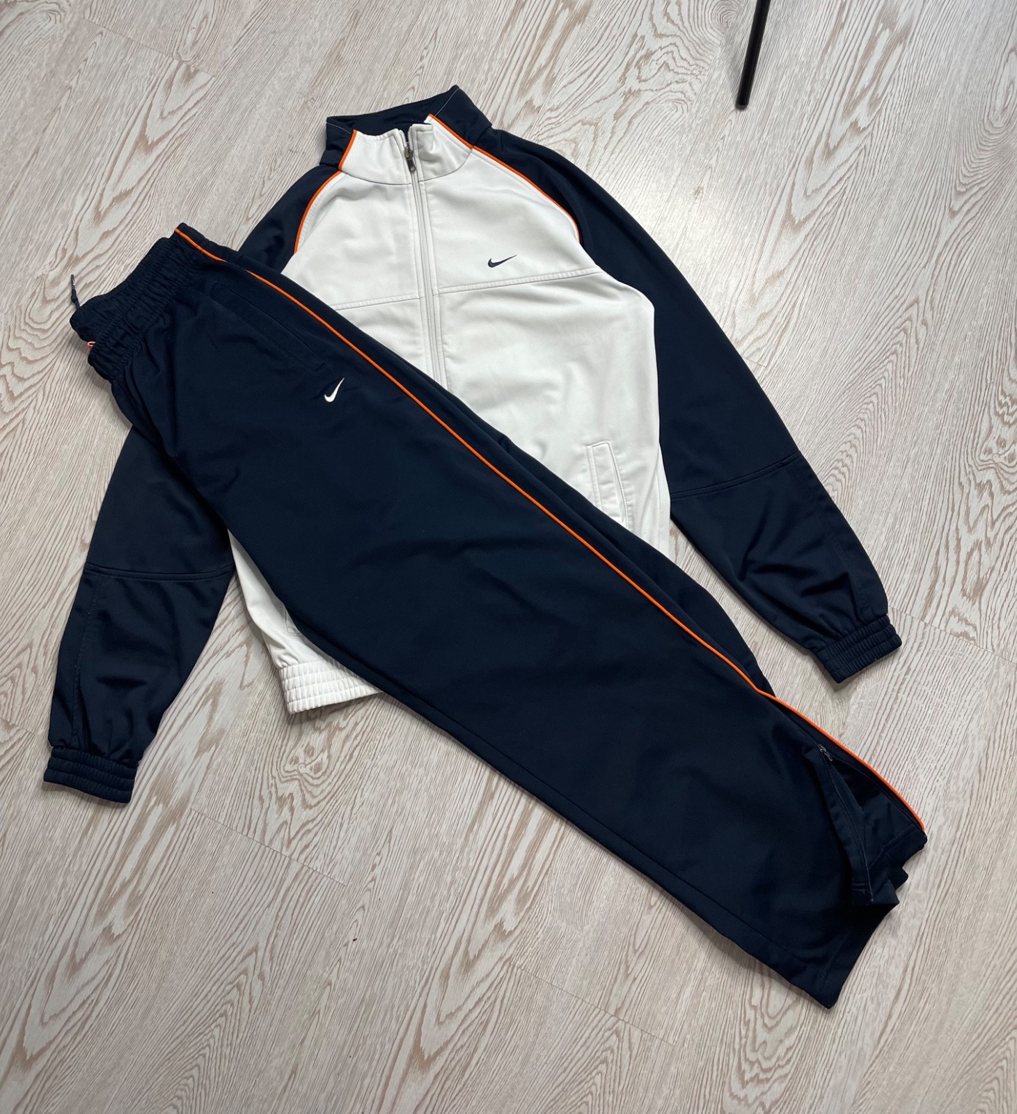 SACAI X NIKE Set giacca + pantaloni tuta camion Nike vintage Y2K taglia M