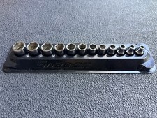 Snap-on Tools 14 Drive Metric Socket Set Shallow 6 Point 112tmmy