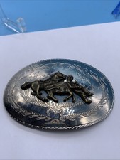 Silver Tone Buckle