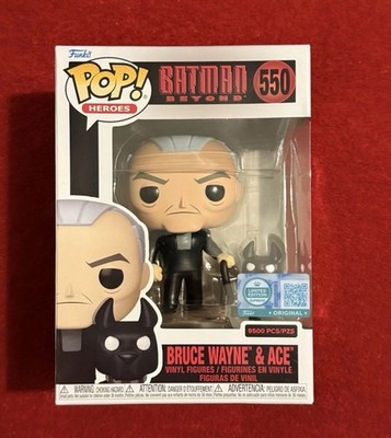 Funko POP Vinyl Batman Beyond Bruce Wayne & Ace #550 LE 9500 PCS