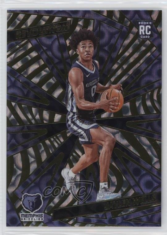 2024-25 Panini Revolution Rookies Groove Jaylen Wells #130 1k7d