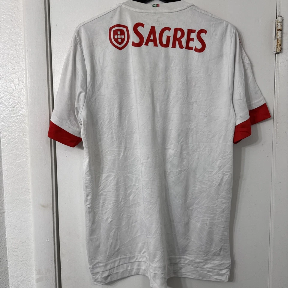 SLB Benfica 2015-16 Away FOOTBALL JERSEY MEN’S SIZE L SOCCER SHIRT - Image 4 of 4