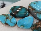 Super Rare Natural Nevada Gem High Grade Turquoise Lot Cabochon 12 Carats  — photo 4