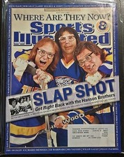 Sports Illustrated Magazine July 9, 2007 Slap Shot Hanson Brothers