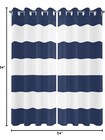 2 Tier Outdoor Nautical Theme Pannels With Tiebacks 54" X 84" — photo 1