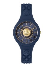 Versus Versace Womens  Blue 39mm Strap Fashion Watch