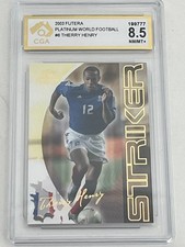2003 Futera Platinum Thierry Henry France Arsenal #06