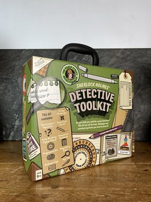 Professor Puzzle Sherlock Holmes Detective Took Kit Spy Mystery Spiel Spielzeug