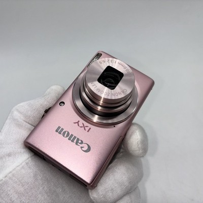 Canon IXY 90 Pink Digital Camera Tested w/ Battery Charger Cables