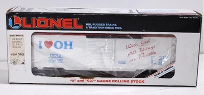 LIONEL 6-19912 I LOVE OHIO LN/C8 # 912