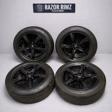 Audi Q5 18” 5 Spoke Gloss Black Alloy Wheels 80A601025BE