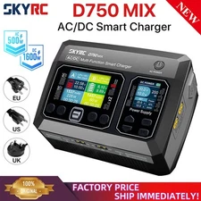 SKYRC D750 MIX Charger AC500W DC1600W 8S Lipo For LiPo/LiFe/Li-ion/LiHV/NiMH/Pb