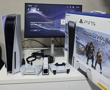 Sony PlayStation 5 Disk Edition Console + 2 Controller and Charger Boxed 
