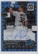 2022 Donruss Optic Carolina Blue Velocity Prizm 3/99 Gavin Sheets Auto 03ss