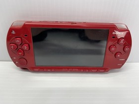 PlayStation Portable PSP 2001 Red God Of War Edition Console For Parts Or Repair
