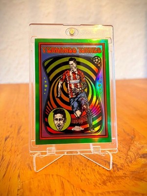 Topps Chrome UCC 2025/26 Fernando Torres Atlético Madrid Ultra Violet UV-10 /99