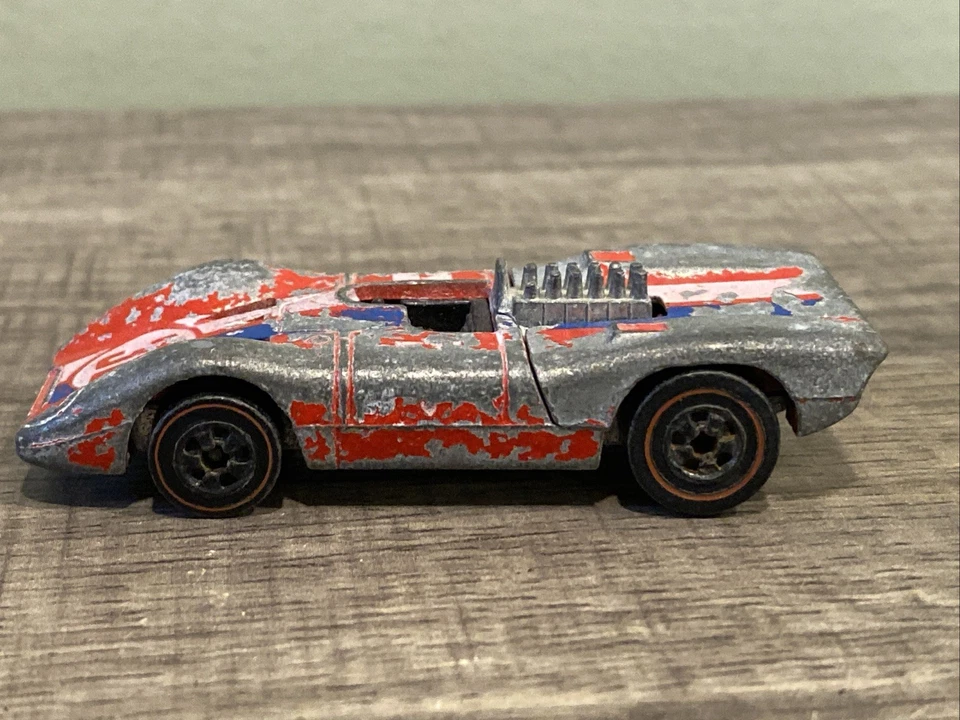 Hot Wheels Redline FERRARI 312P Red Flying Colors Hong Kong SEE PICTURES - Image 2 of 4