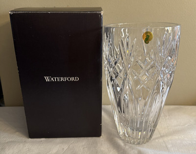 WATERFORD WESTBROOKE Lead Crystal VASE 40033745 25.4cm 10in