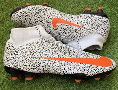 Nike Mercurial Superfly 7 Academy FG Fußballschuhe Größe UK 11 Safari CR7 selten