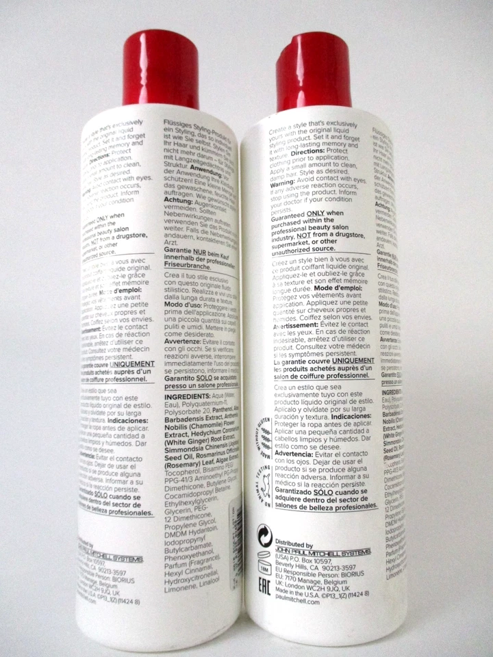 Paul Mitchell Loción para esculpir el cabello estilo flexible 16,9 oz (2 botellas) NUEVO Foto 2 de 2