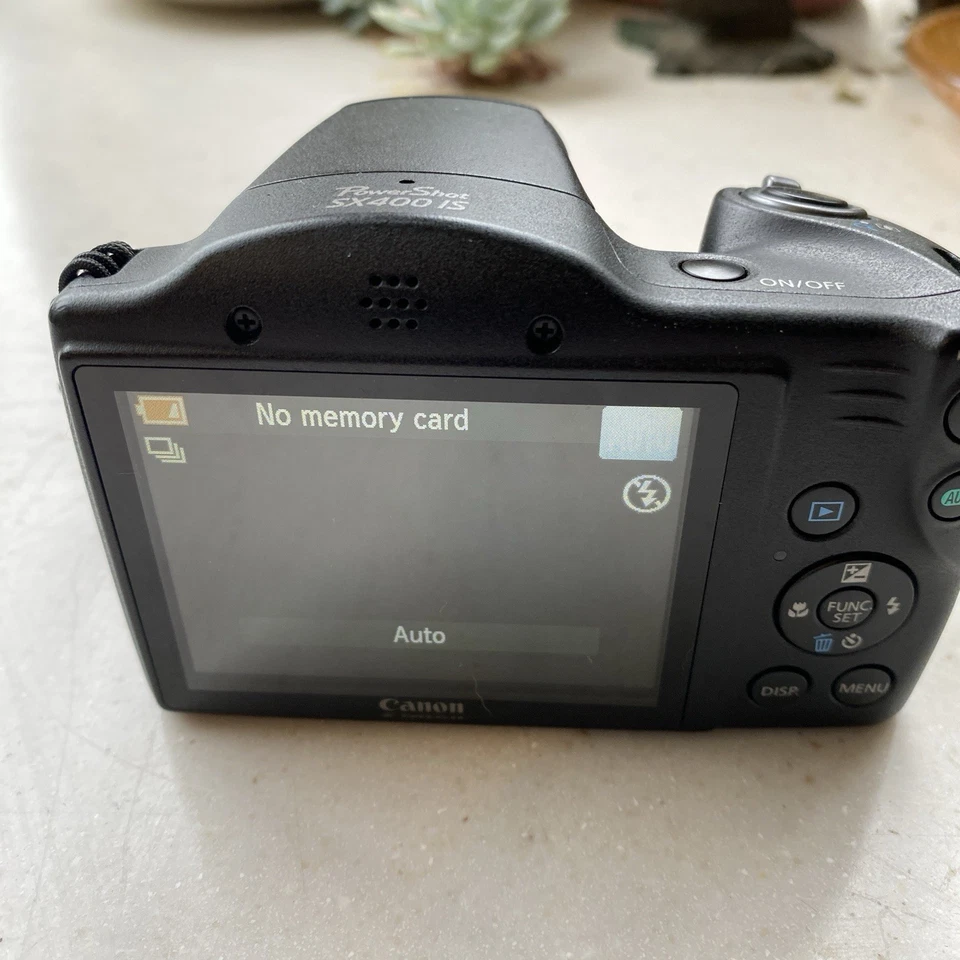 Цифровая камера Canon PowerShot SX400IS 16 Мп 30-кратный оптический зум, черная - Изображение 2 из 4