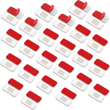 24 Pack Ultra Thin Cabinet Magnets for Closure Magnetic Cabinet Locks Adhesive D