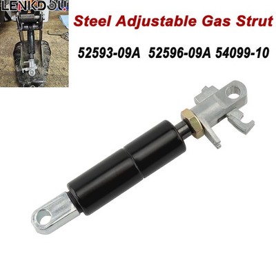 For Harley Touring Adjustable Rider Backrest Mounting Vari Lock Gas Strut Steel