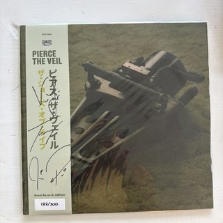 Pierce The Veil Vinyl LP SIGNED Cover w/ Obi Strip Assai Records /300