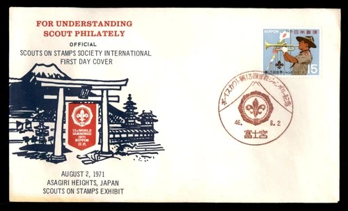 Mayfairstamps Japan FDC 1971 scouts on stamps First Day Cover aaw_78897