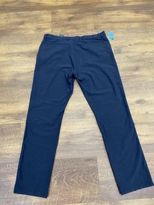 Greg Norman 36x32 Shark Tech Golf Pants Navy Stretch Outdoor / Travel