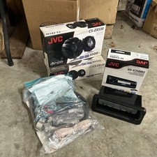 JVC KD-X35MBS Marine Bluetooth Digital Receiver CS-ZX530 Speaker 300W