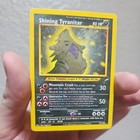 Pokémon TCG Shining Tyranitar Neo Destiny Holo Card 113/105 Damaged