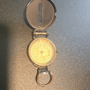 Engineer Folding Pocket Sight Compass with Lid Cover, Folding Engineer Compass